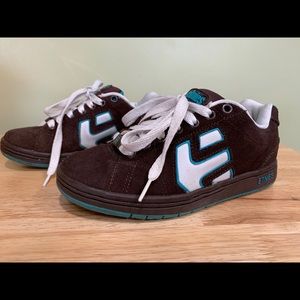 Etnies Calli-Cut Brown Suede Sneakers, Women’s 7.5